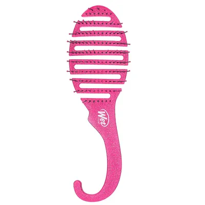 Wet brush shower detangler glitter pink