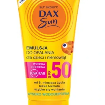 Dax sun travel emulsja do opalania dla dzieci spf50 50 ml