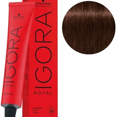 Schwarzkopf farba igora royal 60ml 4-68 śr. brąz czekol-czerwony