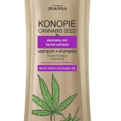 Joanna konopie szampon oczyszczający 400 ml