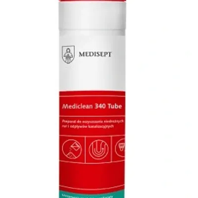 Medisept mediclean 340 granulat do udrażniania rur i odpływów kanalizacyjnych 600 g