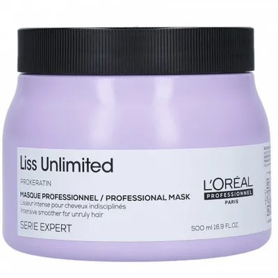 Loreal liss unlimited wygładzająca maska do włosów 500ml