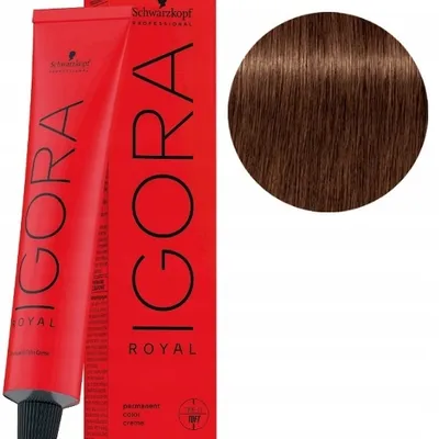 Schwarzkopf farba igora royal 60ml 5-57 jasny brąz złoto-miedziany