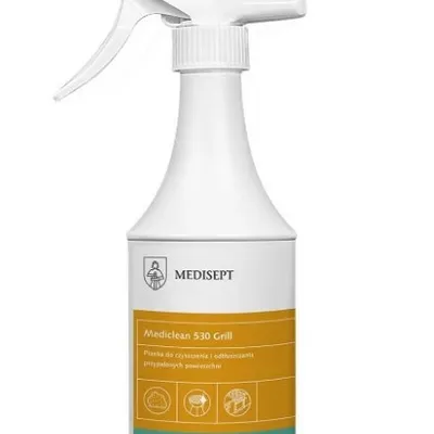 Medisept mediclean 530 grill spray pianka do czyszczenia piekarników i odtłuszczania przypalonych powierzchni 500 ml