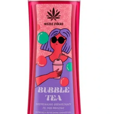 Joanna niezłe ziółko żel pod prysznic bubble tea ekstremalnie odświeżający 300 ml