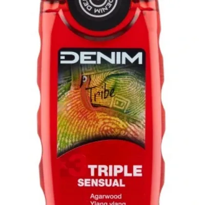 Denim tribe żel pod prysznic x3 triple sensual 250 ml