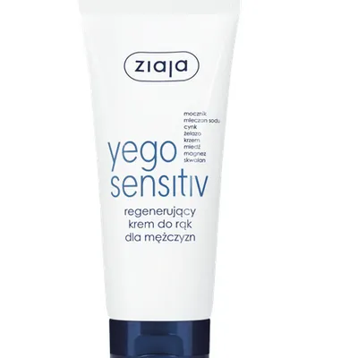 Ziaja yego sensitiv regenerujący krem do rąk dla mężczyzn 75ml