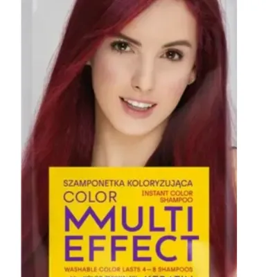 Joanna multi effect color keratin complex szamponetka -06 wiśniowa czerwień 35 g