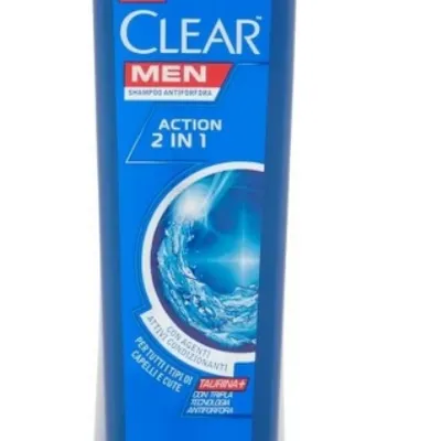 Clear men szampon przeciwłupieżowy z odżywką action 360 ml