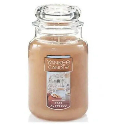 Yankee candle large jar cafe al fresco 623g
