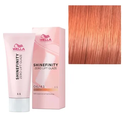 Wella shinefinity 60 ml 06/43 gold