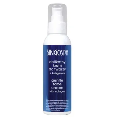 Bingospa delikatny krem do twarzy z kolagenem 135 g