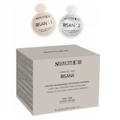 Selective risana 2in1 maska 12x15 ml+12x15 ml