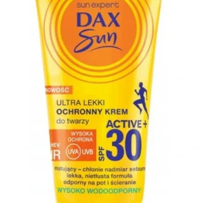 Dax sun ochronny krem do twarzy ultralekki spf30 active+ 50 ml