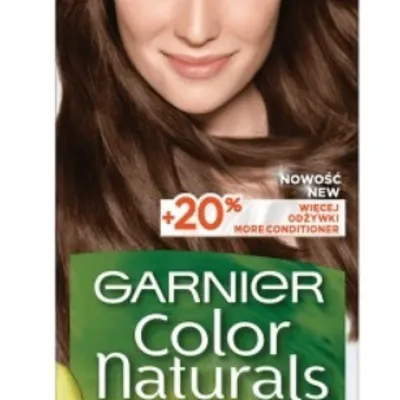 Garnier color naturals creme farba do włosów 5 jasny brąz 60 ml