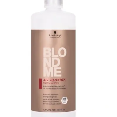 Schwarzkopf blondme rich shampoo 1000 ml