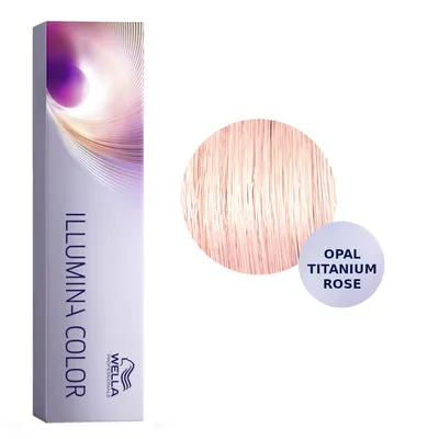 Wella illumina opal titanium rose farba 60ml