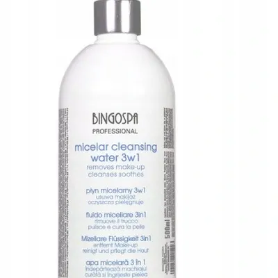 Bingospa płyn micelarny do demakijażu 3 w1 500 ml