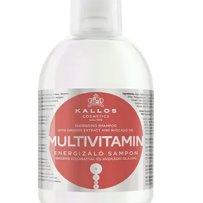 Kallos multivitamin energising shampoo 1000 ml