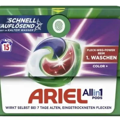 Ariel all in 1 kapsułki do prania color 15 szt