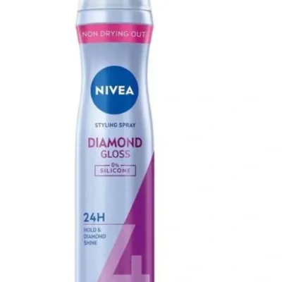 Nivea 4 diamond gloss lakier do włosów pozbawionych blasku 250 ml