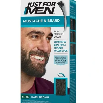 Just for men dark brown/black m45 color gel 28 g