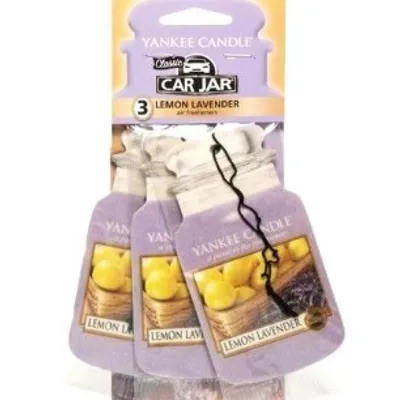 Yankee candle car bonus 3 pcs lemon lavender