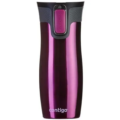 Contigo 20 thermal mug west loop raspberry 470 ml