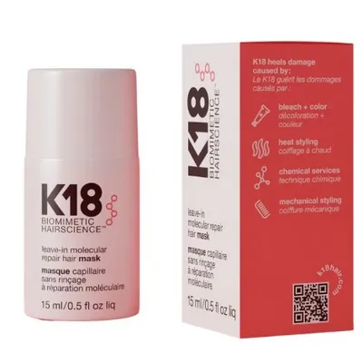 K18 molecular repair leave-in hair maska 15 ml