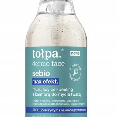 Tołpa dermo face sebio żel peeling max do twarzy 195 ml
