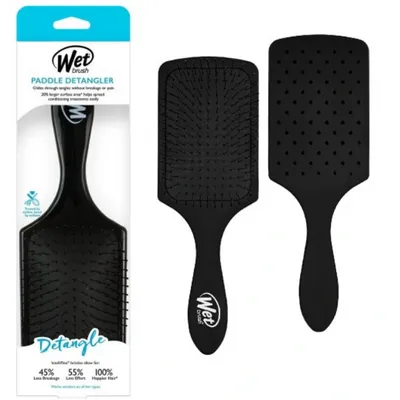 Wet brush paddle detangler black szczotka