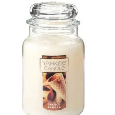 Yankee candle large jar french vanilla 623g