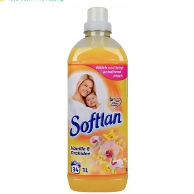 Softlan płyn do płukania żółty wanilia&0rchidea 1l
