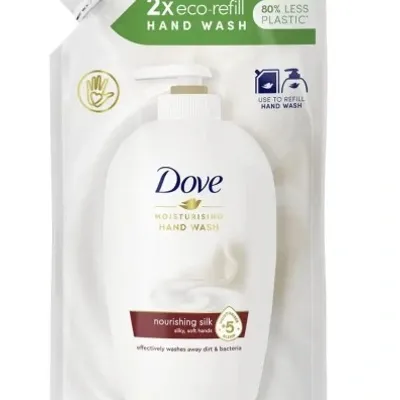 Dove liquid hand wash fine silk refill mydło do rąk 500 ml zapas