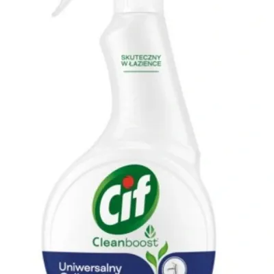 Cif spray cleanboost uniwersalny odkamieniacz 500 ml