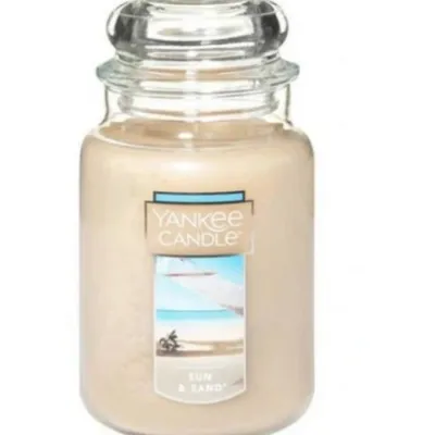Yankee candle large jar sun & sand 623 g