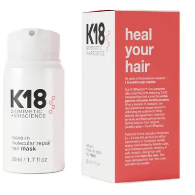 K18 leave-in molecular repair hair maska 50ml