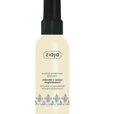 Ziaja kuracja proteinami jedwabiu.odżywka w sprayu wygładzająca 125ml