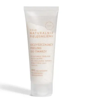 Ziaja naturalnie pielęgnujemy.oczyszczający peeling do twarzy 70ml