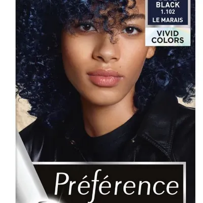 L'oreal paris recital farba do włosów blue black 1.102 vivid colors