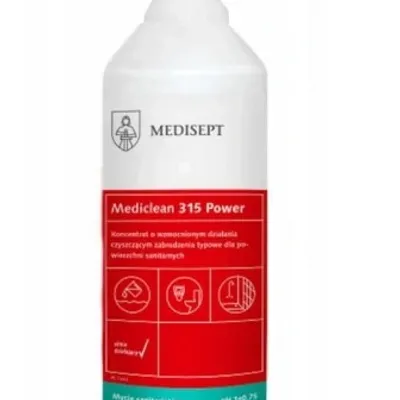 Medisept mediclean 315 koncentrat do powierzchni sanitarnych o wzmocnionym działaniu czyszczącym 1 l