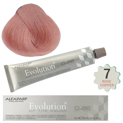 Alfaparf farba 60ml eoc rose copper 7