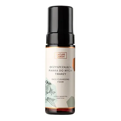 Nature queen oczyszczająca pianka do mycia twarzy 175ml