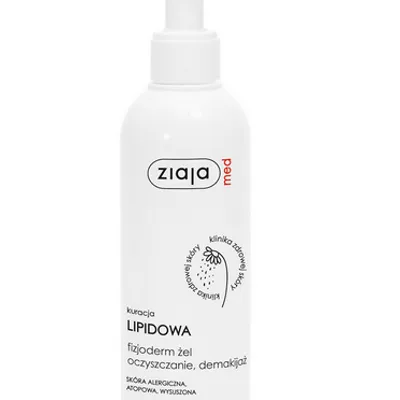 Ziaja med kuracja lipidowa fizjoderm żel oczyszczanie, demakijaż 200 ml