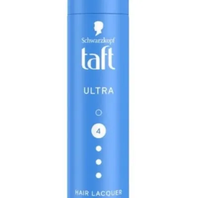 Taft 4 hair ultra lakier do włosów niebieski bardzo mocny 250 ml