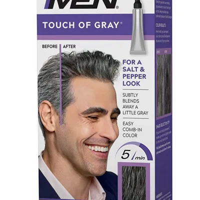 Just for men dark brown t45 touch of grey 40 g