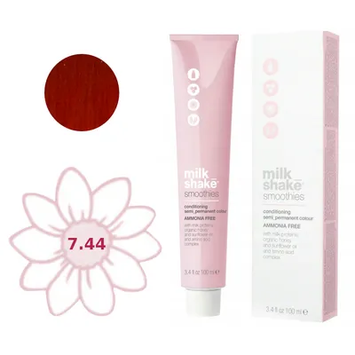 Milk shake smoothies semi-perm 7.44 farba 100ml