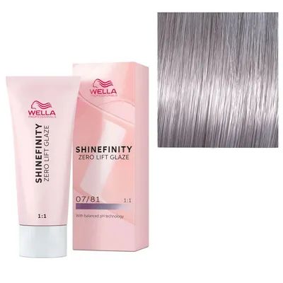 Wella shinefinity 60 ml 07/81 pearl