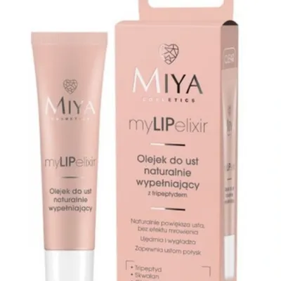 Miya cosmetics mylipelixir olejek do ust naturalnie wypełniający clear 10 g