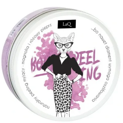 Laq peeling kicia magnolia do mycia ciała 200ml